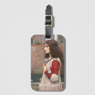 Juliet von John William Waterhouse, Art Gepäckanhänger