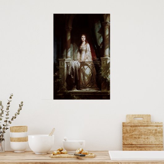 Juliet von Thomas-Francis Dicksee Poster (Küche)