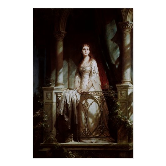 Juliet von Thomas-Francis Dicksee Poster (Vorderseite)