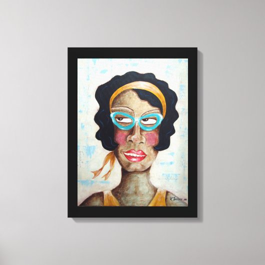 Juliet Wrapped Canvas Print Leinwanddruck (Vorderseite)