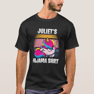 Juliets Personalisiertes Schlafen in Pajama T-Shirt