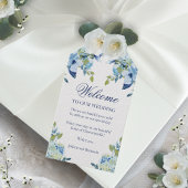 Juliette Blue Hotel Gäste Wedding Willkommensgesch Geschenkanhänger
