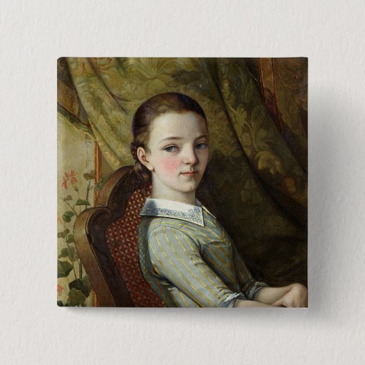 Juliette Courbet 1844 Button (Vorderseite)