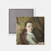 Juliette Courbet 1844 Magnet (Vorderseite/Rückseite)