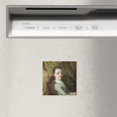 Juliette Courbet 1844 Magnet (In Situ (Geschirrspüler))