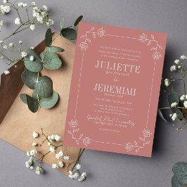 Juliette Frame | Kurierte Farben | Einladung zur H
