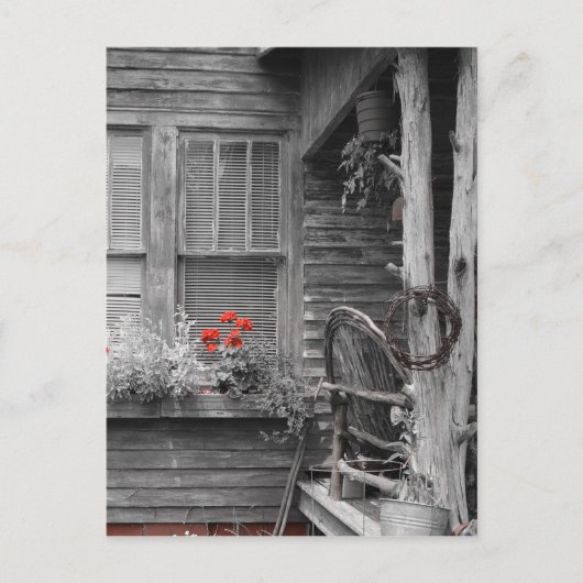 Juliette Georgia Old Zuhause Postkarte (Vorderseite)