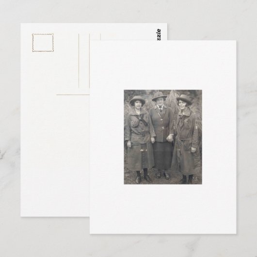 Juliette Gordon Low Postkarte (Vorne/Hinten)