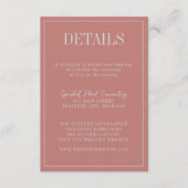 Juliette | Kurierte Farben | Details Begleitkarte (Vorderseite)