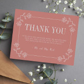 Juliette | Kurierte Farben | Hochzeitskarte Dankeskarte