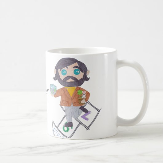 Julio Cortazar Kaffeetasse (Rechts)