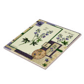 Julis Blüten Fliese (Seite)