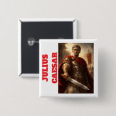 Julius Caesar Button (Vorne & Hinten)