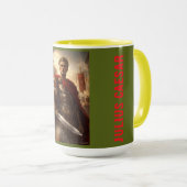 Julius Caesar deep green Tasse (VorderseiteRechts)
