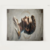 Julius Caesar: Der unsterbliche Imperator Wandteppich (Vorderseite (Horizontal))