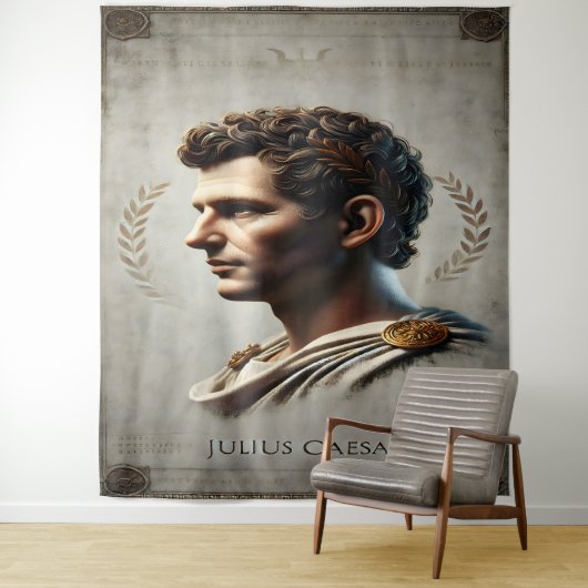 Julius Caesar: Der unsterbliche Imperator Wandteppich (Beispiel)