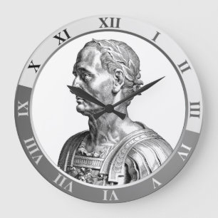 Julius Caesar Große Wanduhr