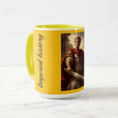 Julius Caesar Imperialgeschichte  Tasse (Vorderseite Links)