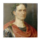Julius Caesar Portrait Fliese (Vorderseite)