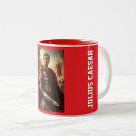 Julius Caesar Roms Stolz Zweifarbige Tasse