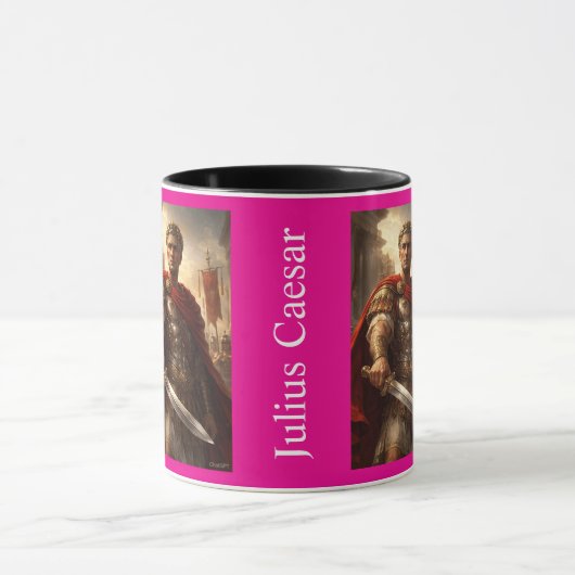 Julius Caesar rosa Tasse (Zentrum)