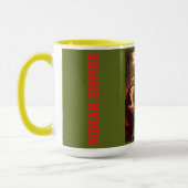 Julius Caesar tiefgrün Tasse (Links)