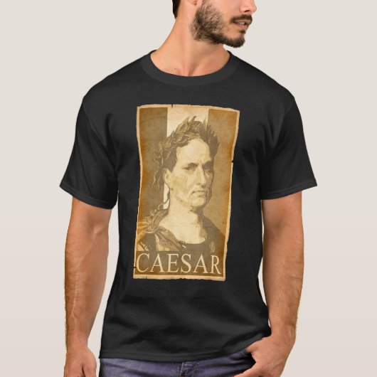Julius Caesar Torn Propaganda Poster T-Shirt (Vorderseite)