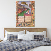 Julius Caesar überquert den Rubicon, c.1470 Leinwanddruck (Insitu (Schlafzimmer))