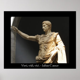 Julius Caesar zitieren POSTER