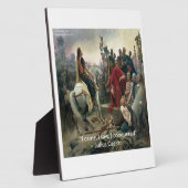 Julius Cäsar I kam ich sah ich erobert Fotoplatte (Seite)