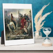 Julius Cäsar I kam ich sah ich erobert Fotoplatte (Seite)