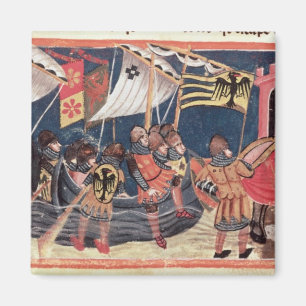 Julius Cäsar Landung in England Magnet