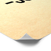 Julius Cäsar Quote Experience ist der Lehrer Poster (Ecke)