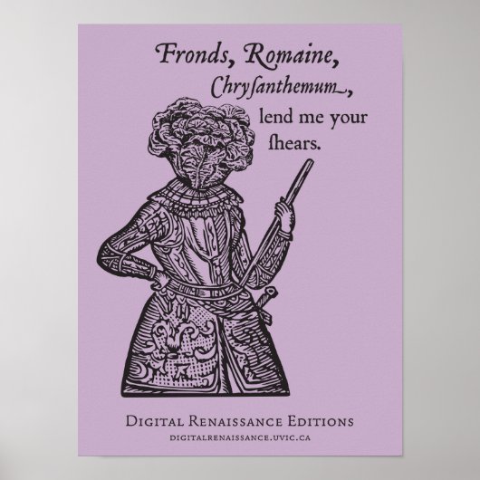 (Julius) Cäsar Salad Poster (Vorne)