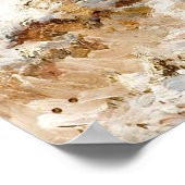 Julius Klever: Winterabendspaziergang Poster (Ecke)