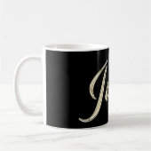 Julius Name whitegold Tasse Teetasse Kaffeetasse (Links)