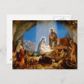 Julkort, Brieftasche in Betlehem Postkarte (Vorne/Hinten)