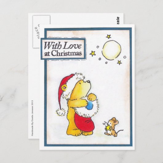 Julkort Postkarte (Vorne/Hinten)