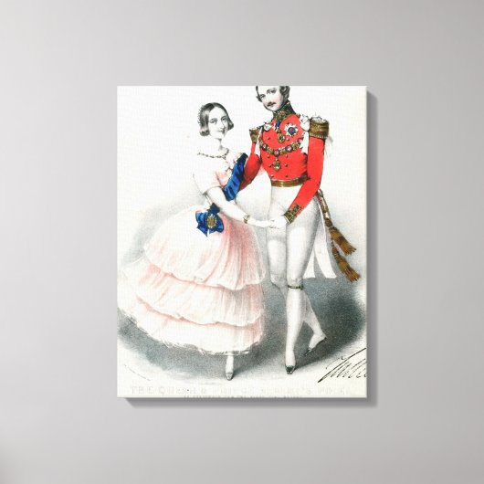 Julliens gefeierte Polkas Leinwanddruck (Vorderseite)