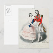 Julliens gefeierte Polkas Postkarte (Vorne/Hinten)