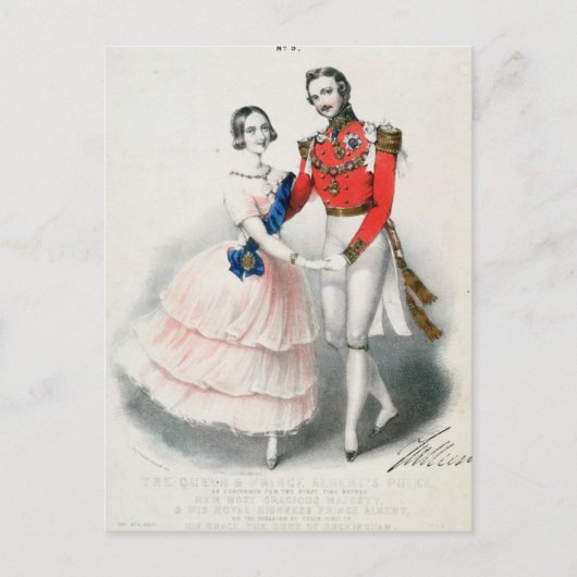 Julliens gefeierte Polkas Postkarte (Vorderseite)