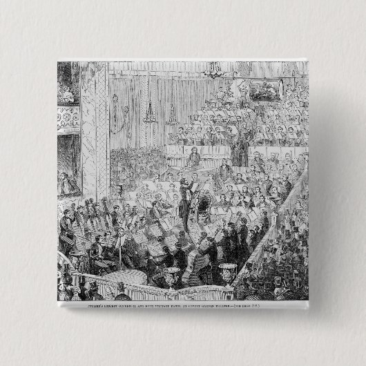 Julliens Konzert-Orchester Button (Vorderseite)