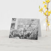 Julliens Konzert-Orchester Karte (Gelbe Blume)