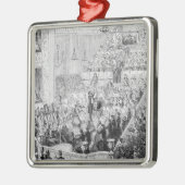 Julliens Konzert-Orchester Silbernes Ornament (Links)