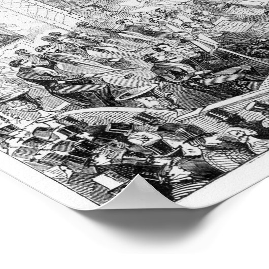 Julliens Konzertorchester Poster (Ecke)