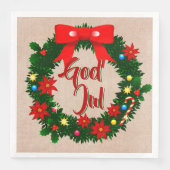 Julservett Luncheon Serviette (Vorderseite)