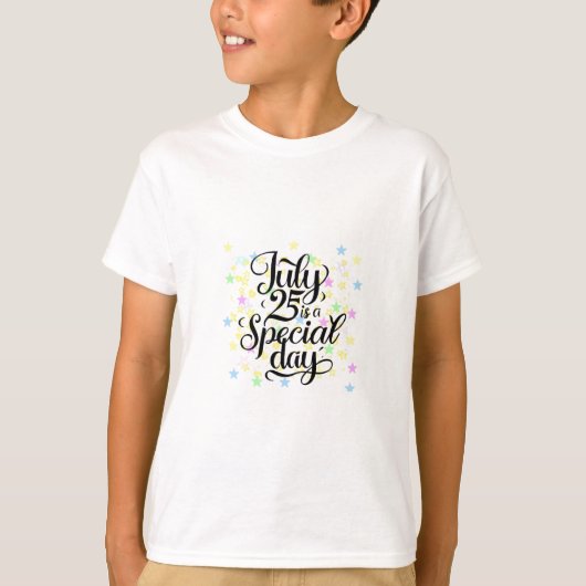 July 25 is a special day-Christmas in July T-Shirt (Vorderseite)