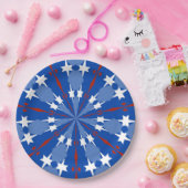 july 4 , 002 Paper Plate Pappteller (Party)