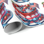 July 4th Cake  Geschenkpapier (Rolleneckpunkt)