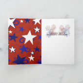 July 4th Firecracker - GoldenDoodle Karte (Innenseite)